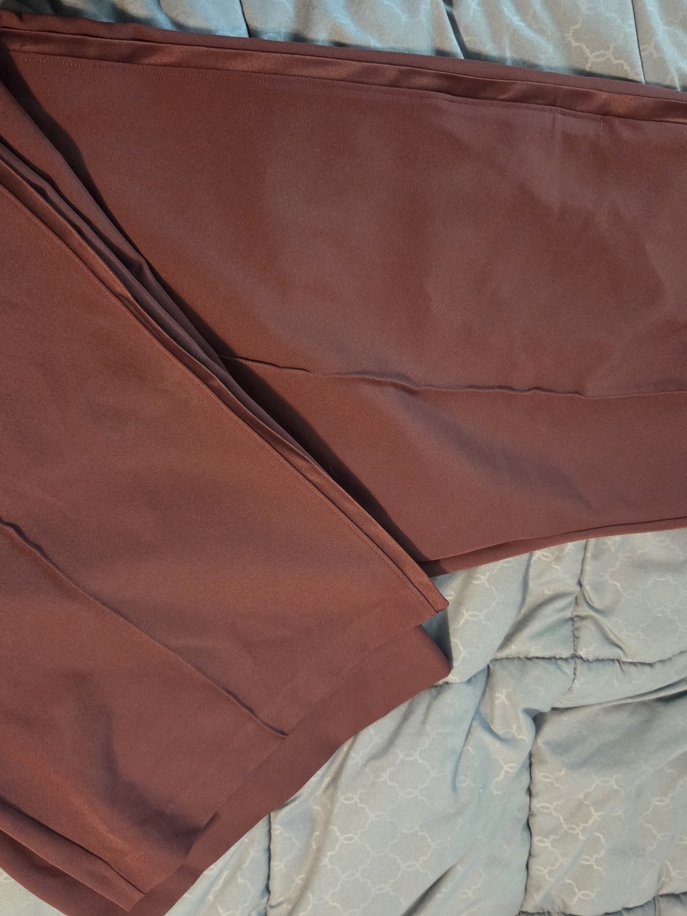 NWOT Athleta Wide-Leg Pants in Burgundy